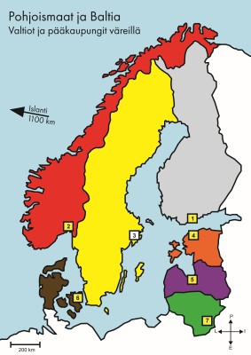 Selkokartat - Pohjoismaat Ja Baltia - Voppi - Oppimis- Ja Ohjauskeskus ...